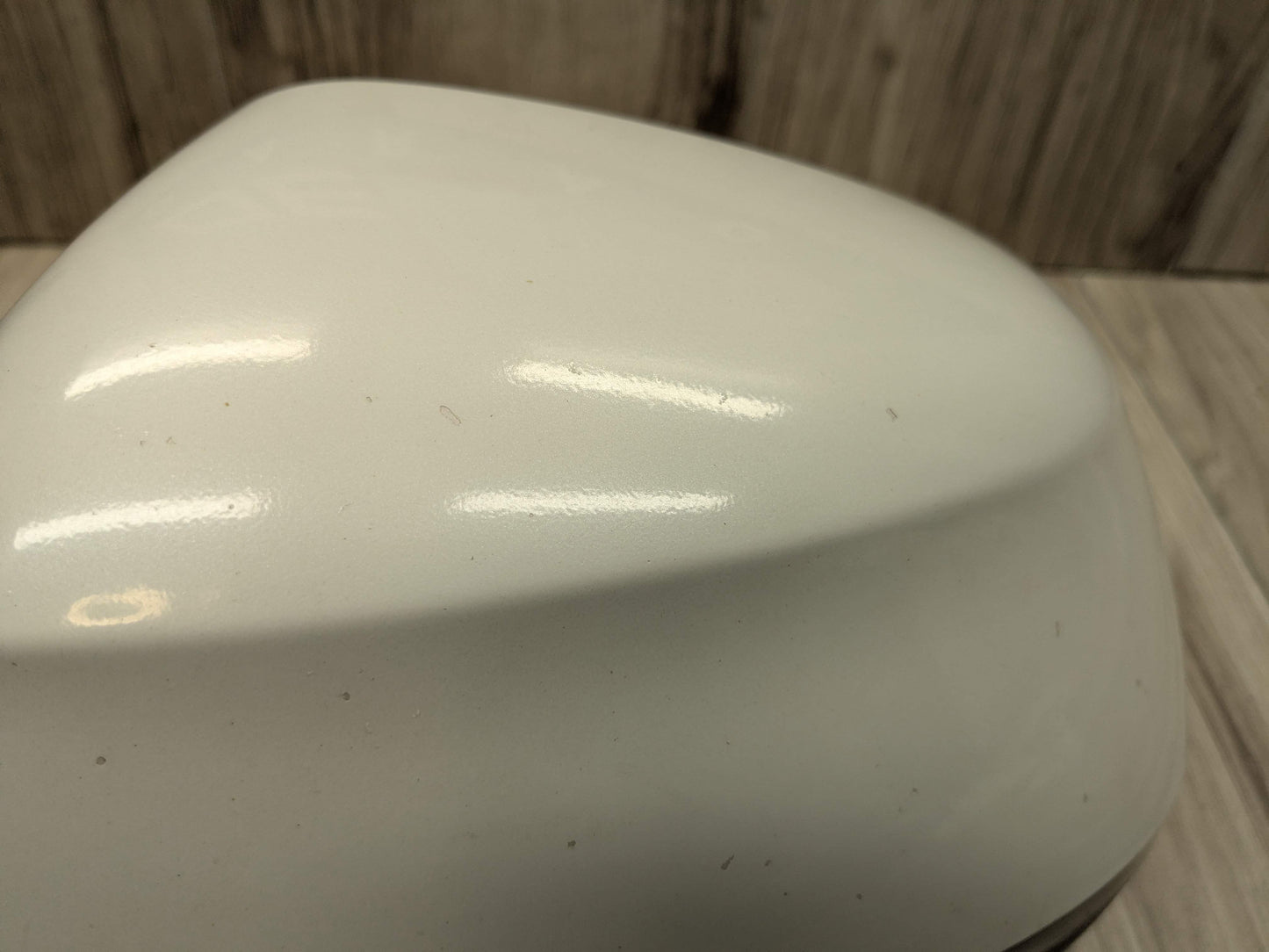 14-18 OEM BMW F15 X5 Left Driver Side Mirror Assembly Auto Dip Heated White
