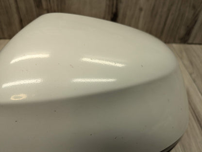 14-18 OEM BMW F15 X5 Left Driver Side Mirror Assembly Auto Dip Heated White