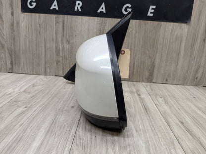14-18 OEM BMW F15 X5 Left Driver Side Mirror Assembly Auto Dip Heated White