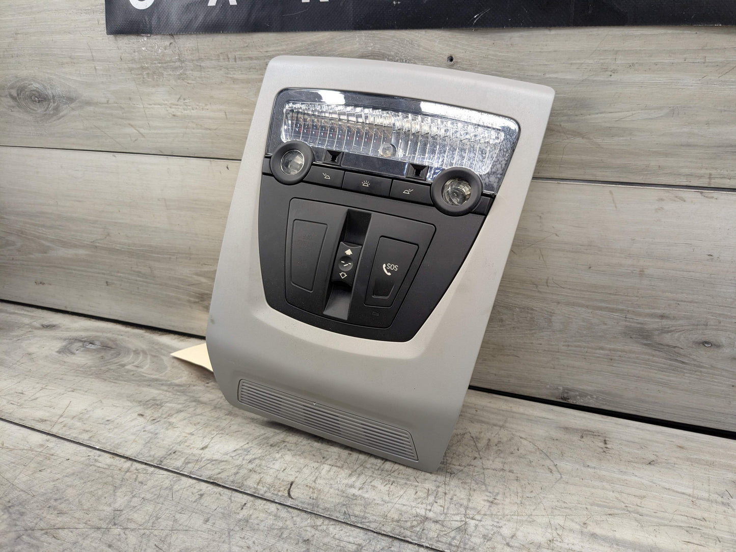 OEM BMW F02* F10* F25 F26 X3 Roof Console Dome Light Sunroof Switch Grey