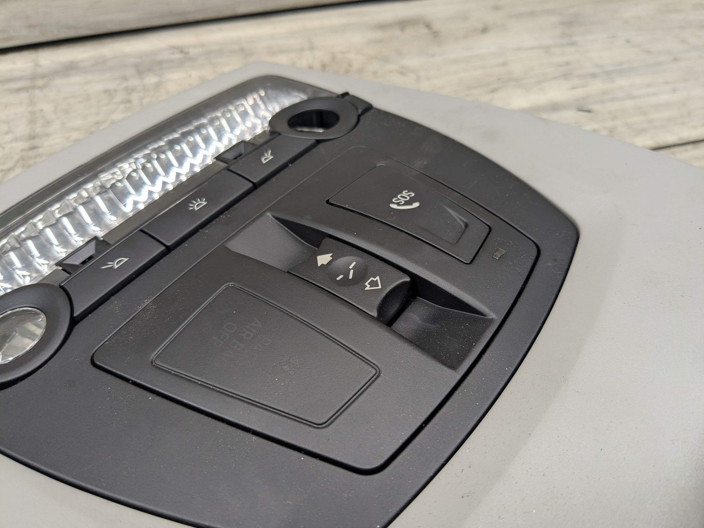 OEM BMW F02* F10* F25 F26 X3 Roof Console Dome Light Sunroof Switch Grey