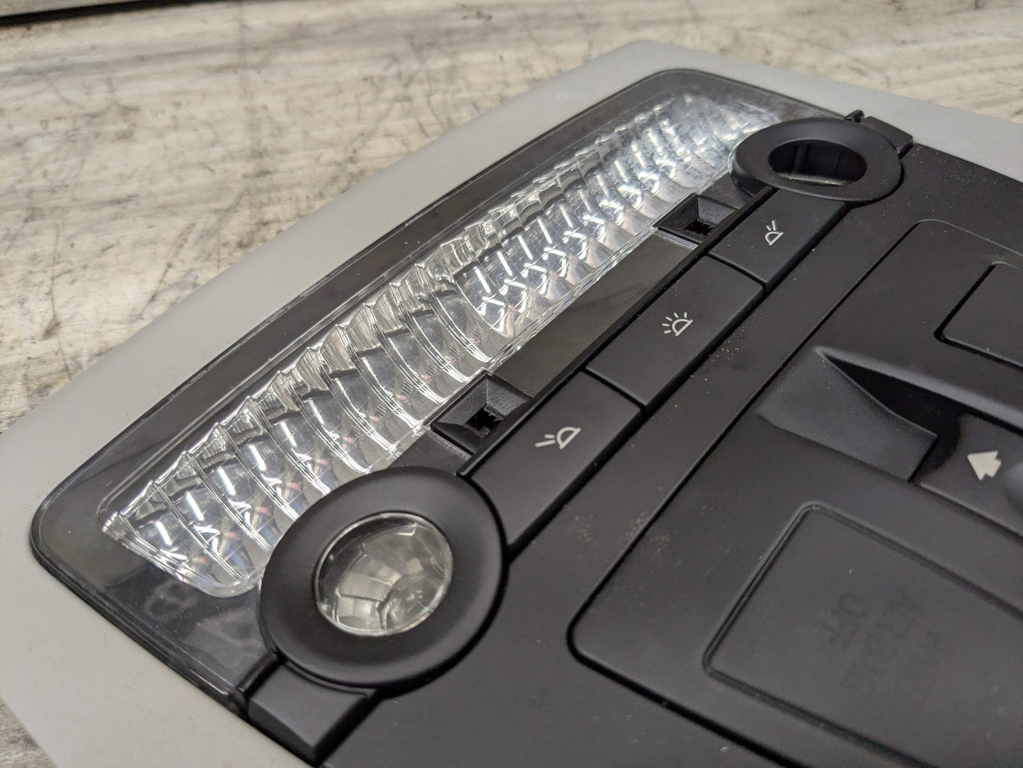 OEM BMW F02* F10* F25 F26 X3 Roof Console Dome Light Sunroof Switch Grey