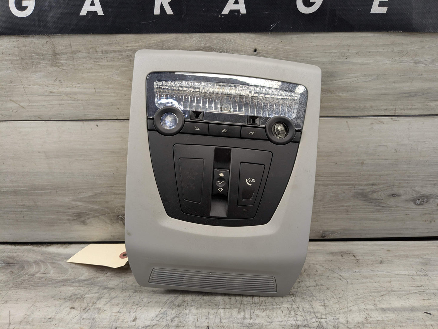 OEM BMW F02* F10* F25 F26 X3 Roof Console Dome Light Sunroof Switch Grey