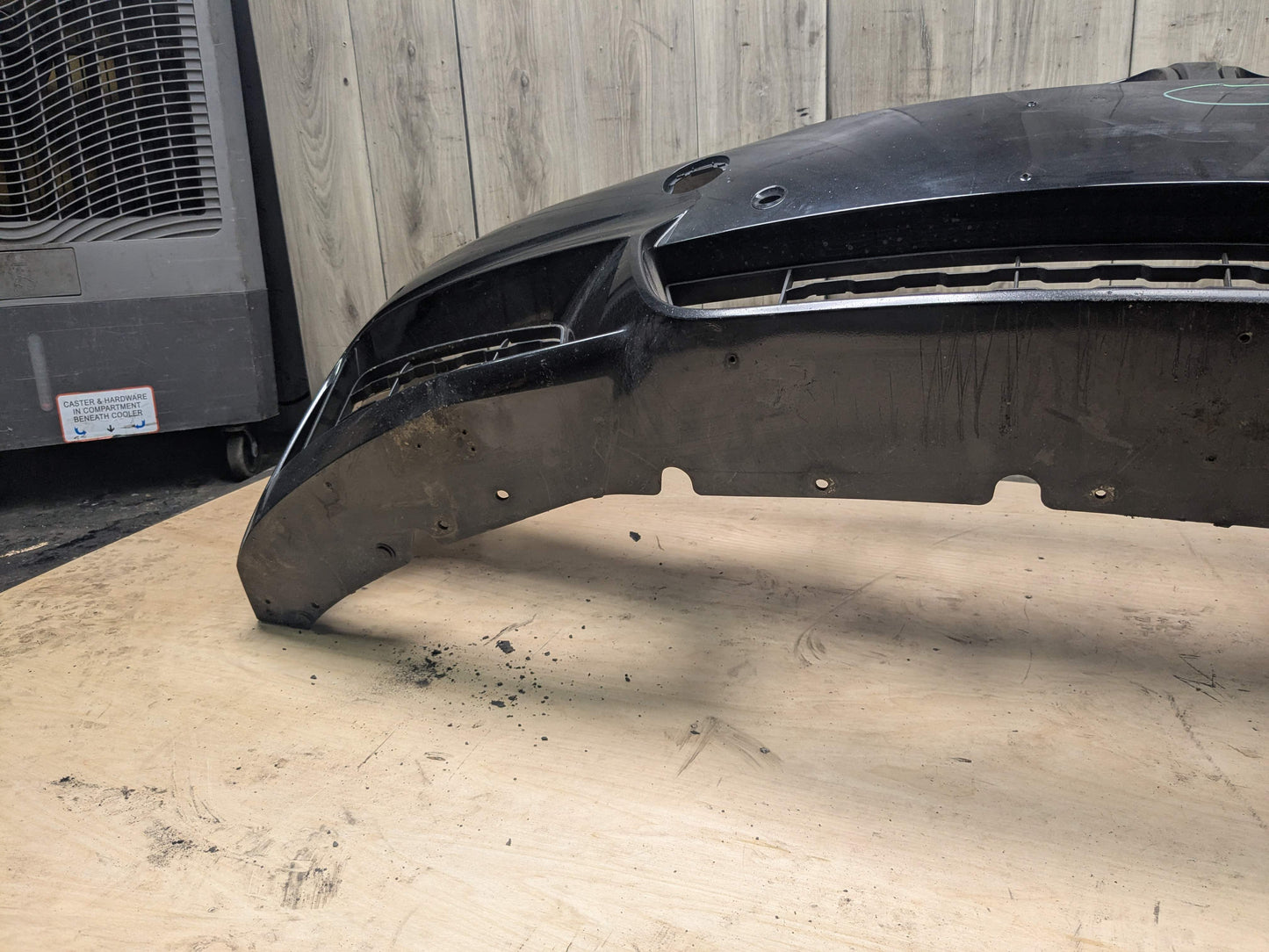 *14-20 OEM BMW F32 F33 F36 M Sport Front Bumper Cover Panel w/ Grilles Black 475