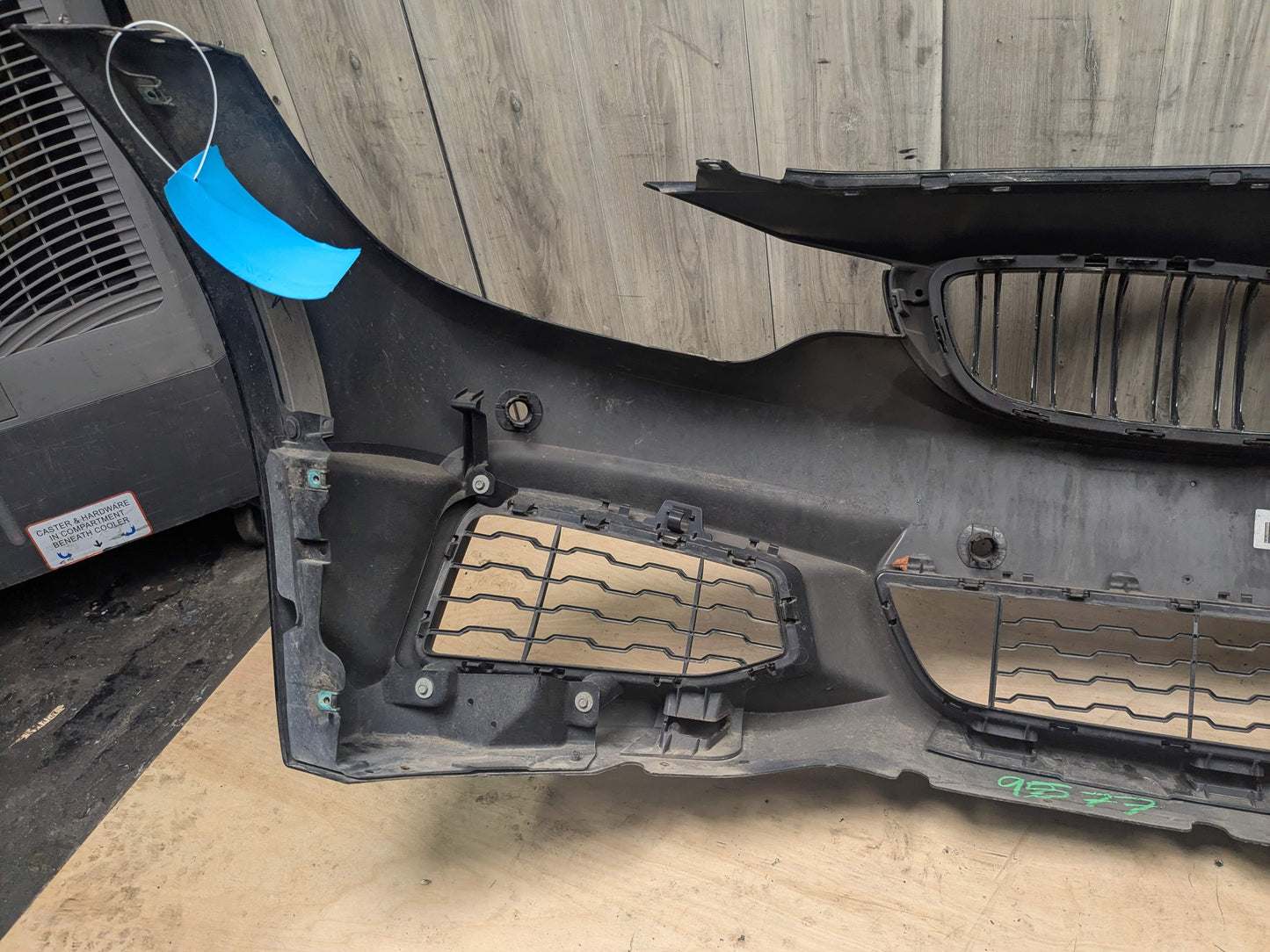 *14-20 OEM BMW F32 F33 F36 M Sport Front Bumper Cover Panel w/ Grilles Black 475