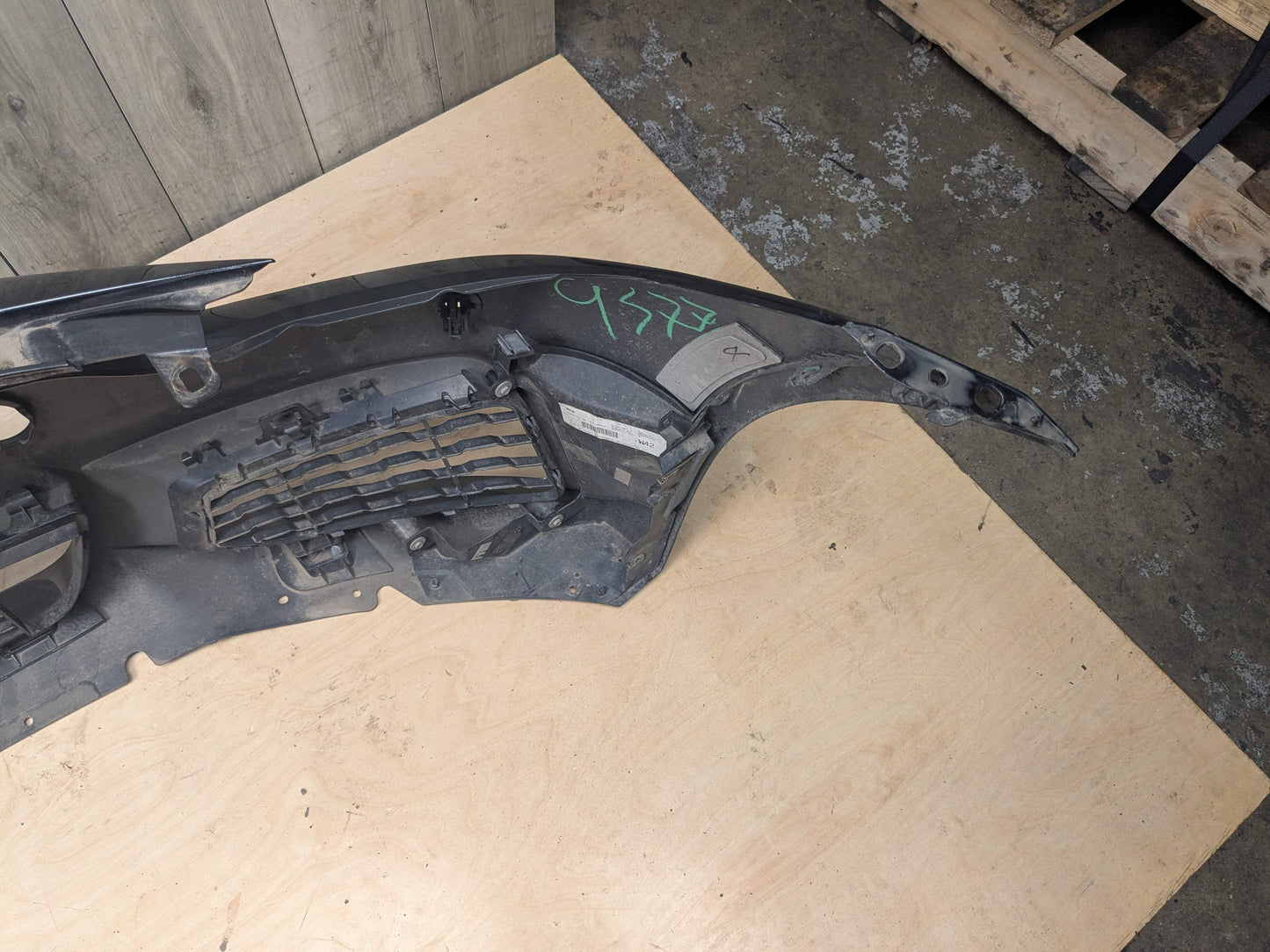 *14-20 OEM BMW F32 F33 F36 M Sport Front Bumper Cover Panel w/ Grilles Black 475