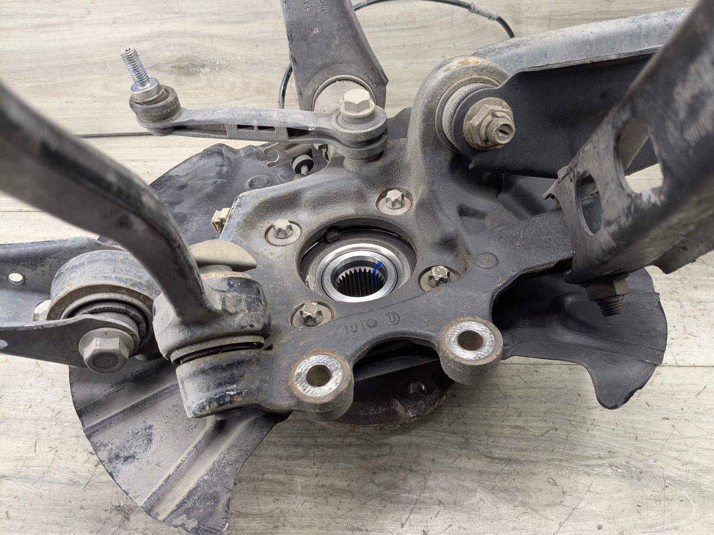 OEM BMW F25 F26 X3 X4 REAR Right Passenger Knuckle Spindle Control Arms SET
