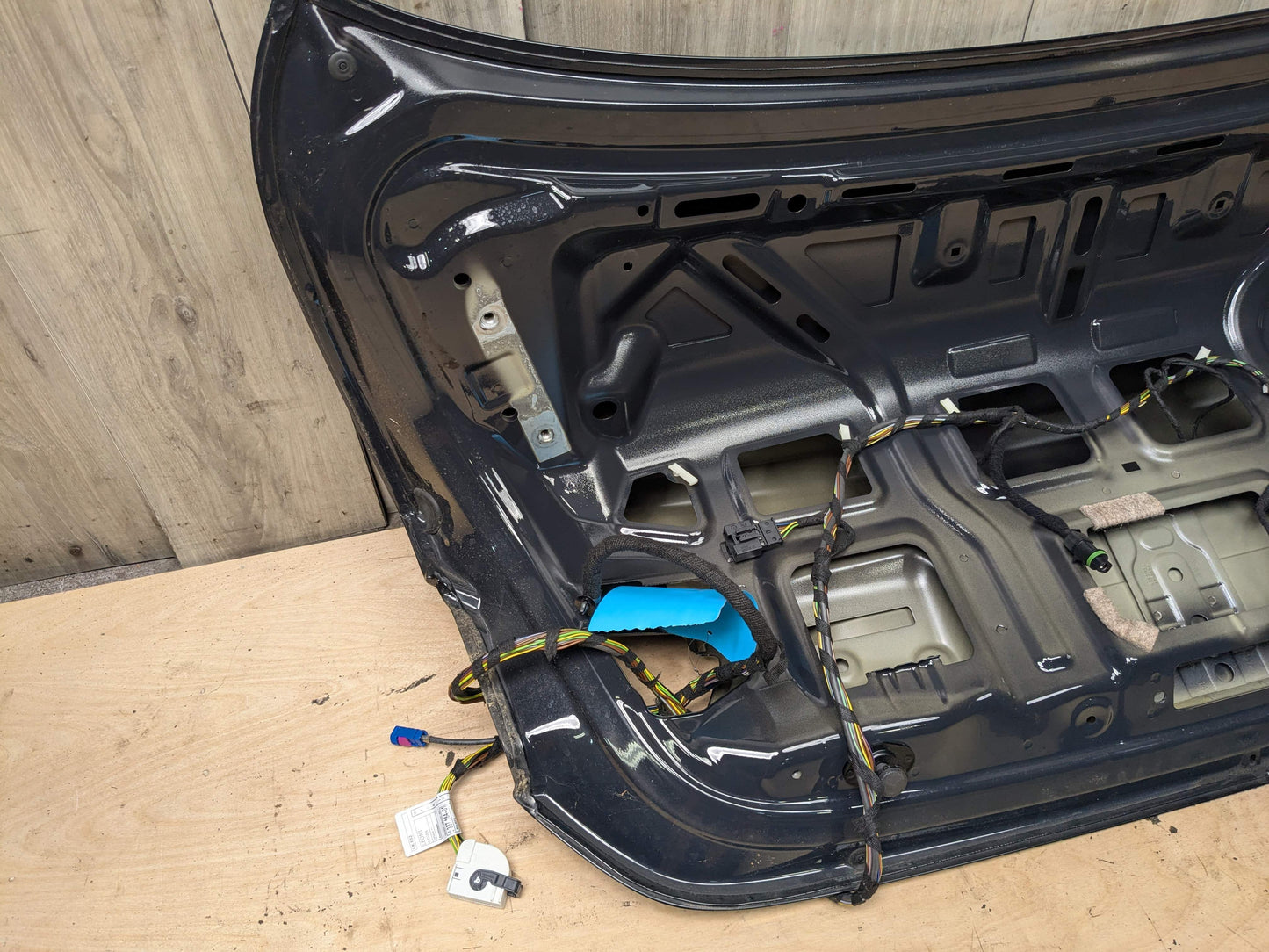 14-20 OEM BMW F32 428 430 435 440 Rear Trunk Lid Panel Deck Shell Black 475