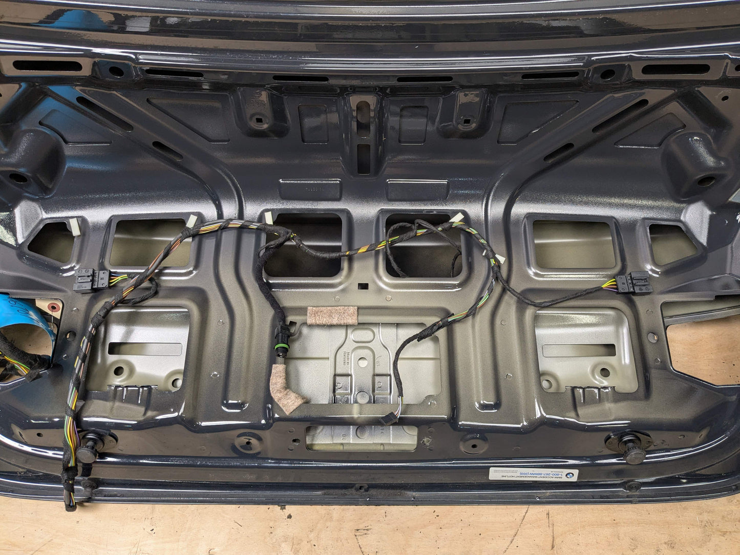 14-20 OEM BMW F32 428 430 435 440 Rear Trunk Lid Panel Deck Shell Black 475