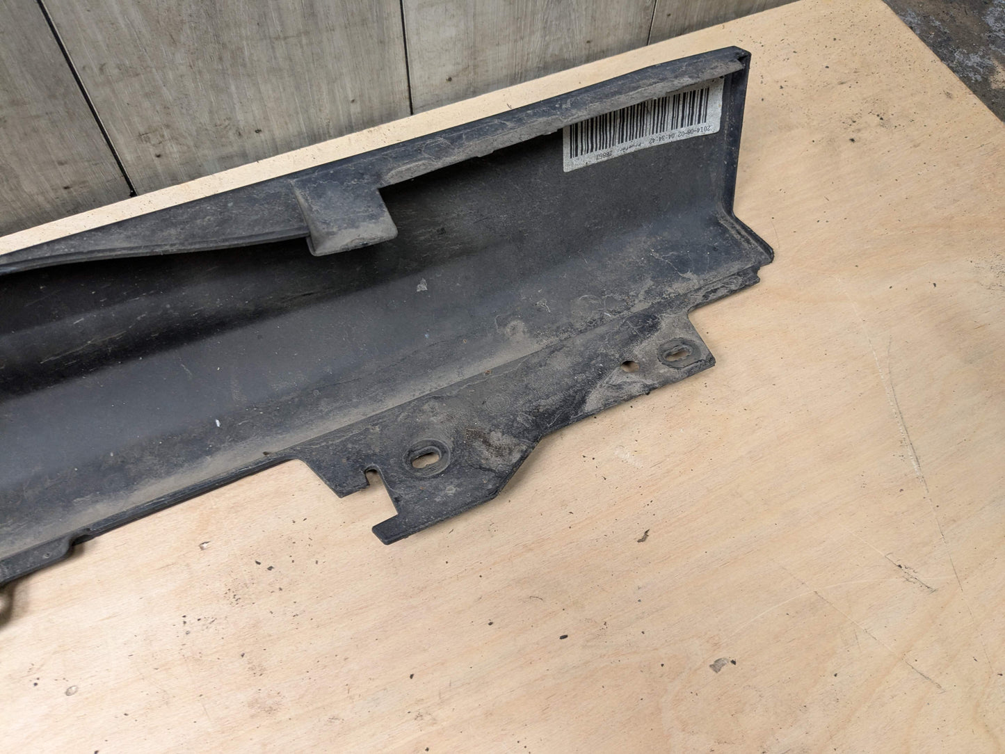 14-20 OEM BMW F32 F33 428 430 Left Driver M-SPORT Side Skirt Rocker Panel Silver