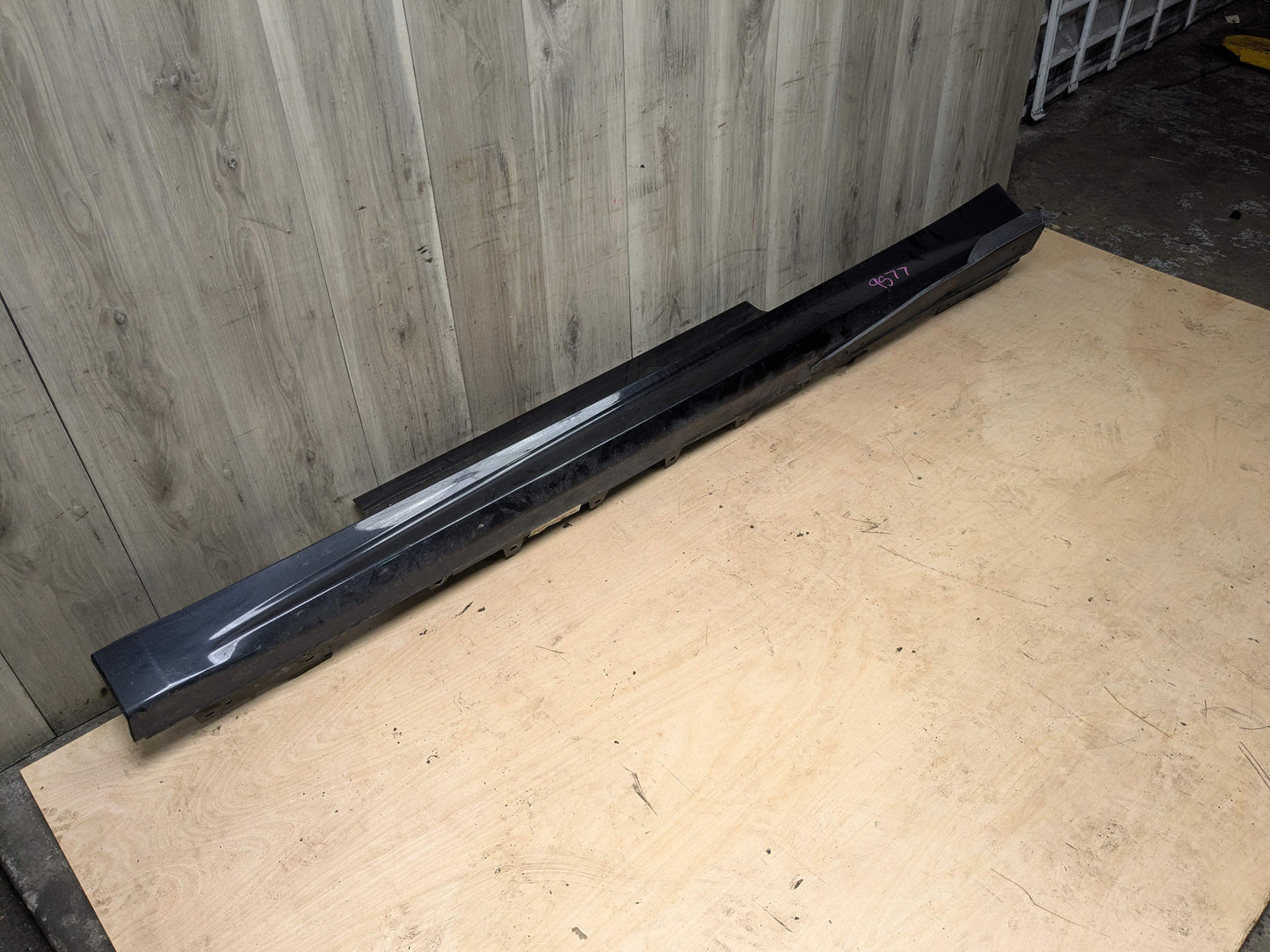 14-20 OEM BMW F32 F33 428 430 Left Driver M-SPORT Side Skirt Rocker Panel Silver