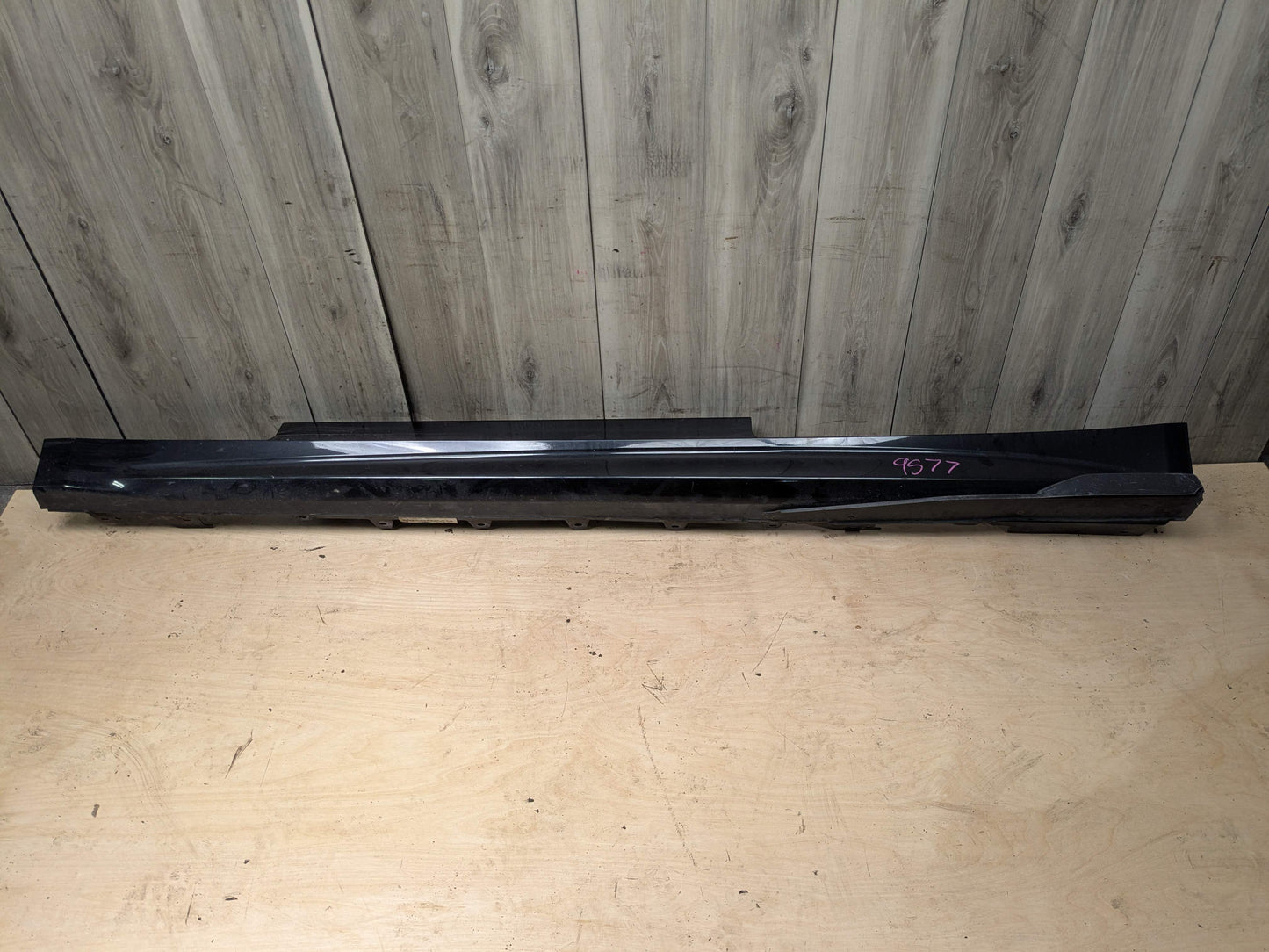 14-20 OEM BMW F32 F33 428 430 Left Driver M-SPORT Side Skirt Rocker Panel Silver