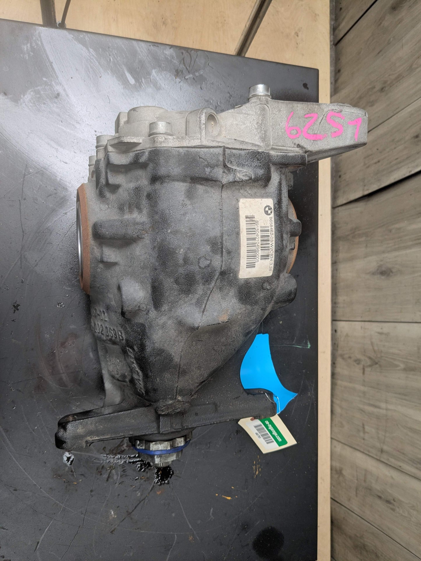 OEM BMW F25 F26 X3 X4 N20 N55 Rear Axle Differential Carrier Ratio 3.38 89k