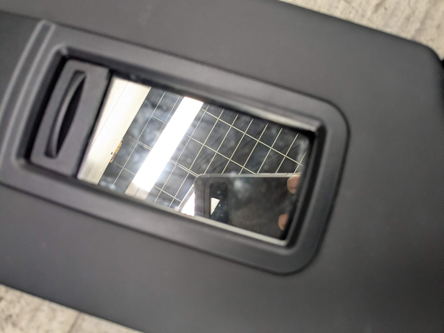 19-24 OEM BMW G20 G80 330 M340 M3 Right Passenger Side Interior Sun Visor Black