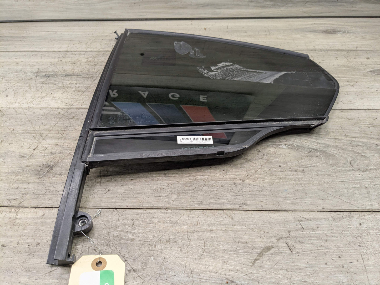 19-25 OEM BMW G20 G80 330 M340 M3 Rear Left Driver Side Quarter Window Glass