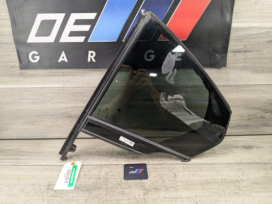 19-25 OEM BMW G20 G80 330 M340 M3 Rear Left Driver Side Quarter Window Glass