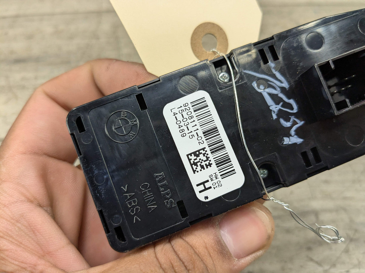 OEM BMW F06 F10 F25 F30 F80 Front Left Driver Main Master Power Window Switch