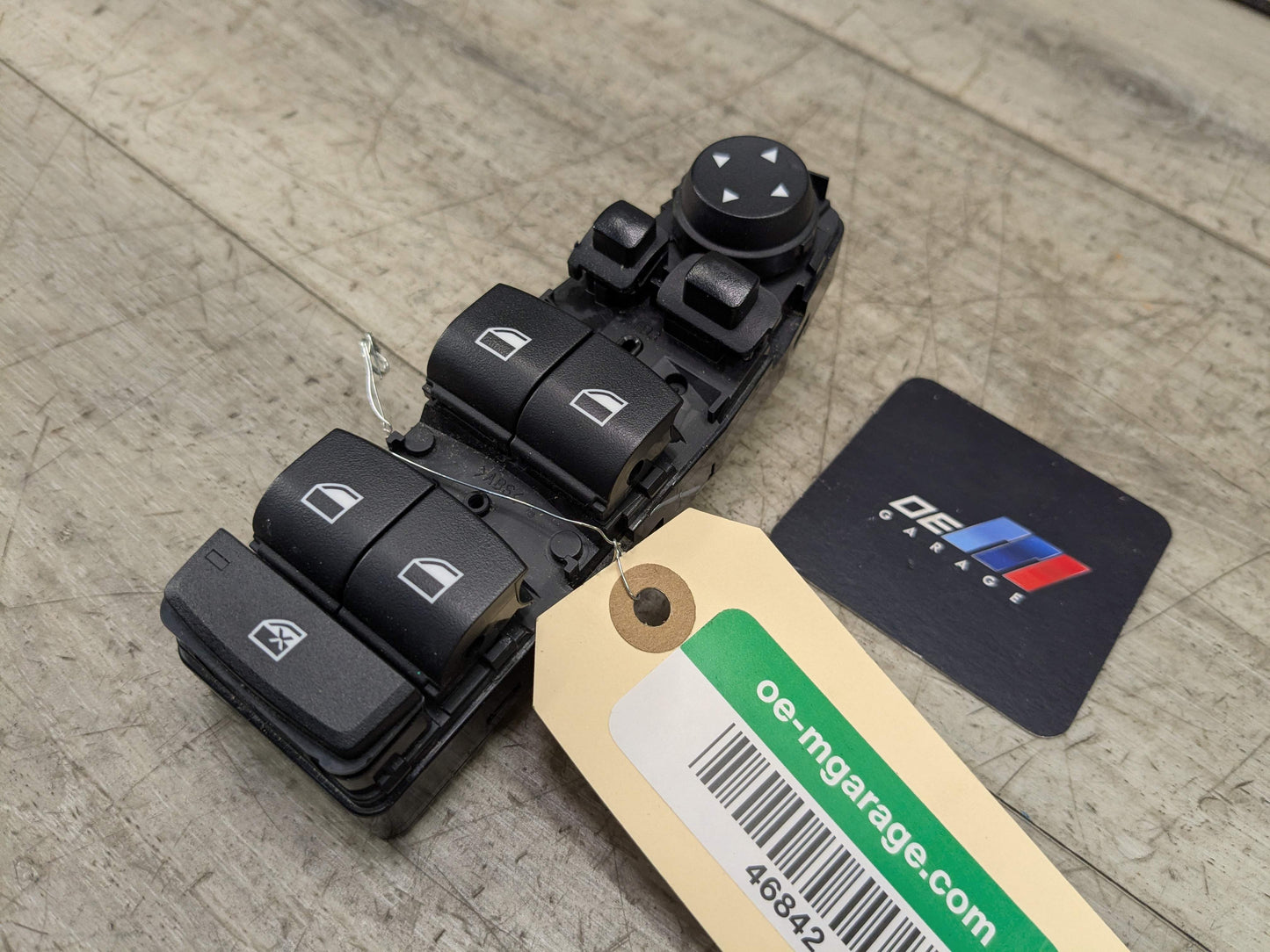 OEM BMW F06 F10 F25 F30 F80 Front Left Driver Main Master Power Window Switch