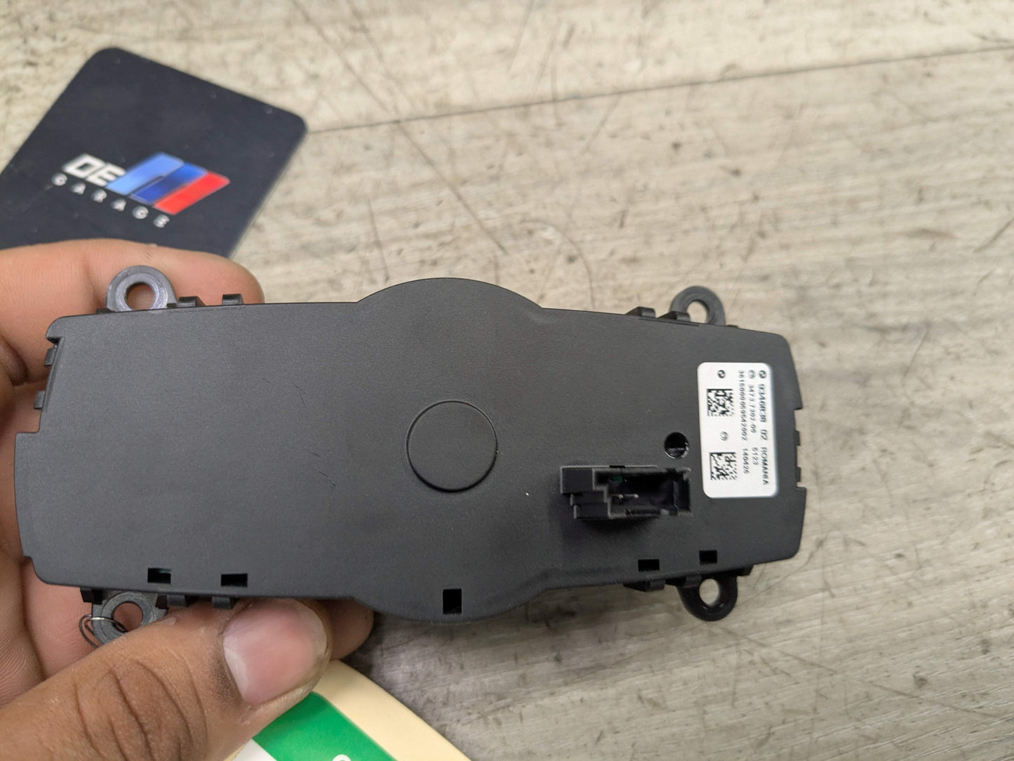 10-18 OEM BMW F13 F10 F06 F25 Headlight Switch Control Panel Light Module BLACK
