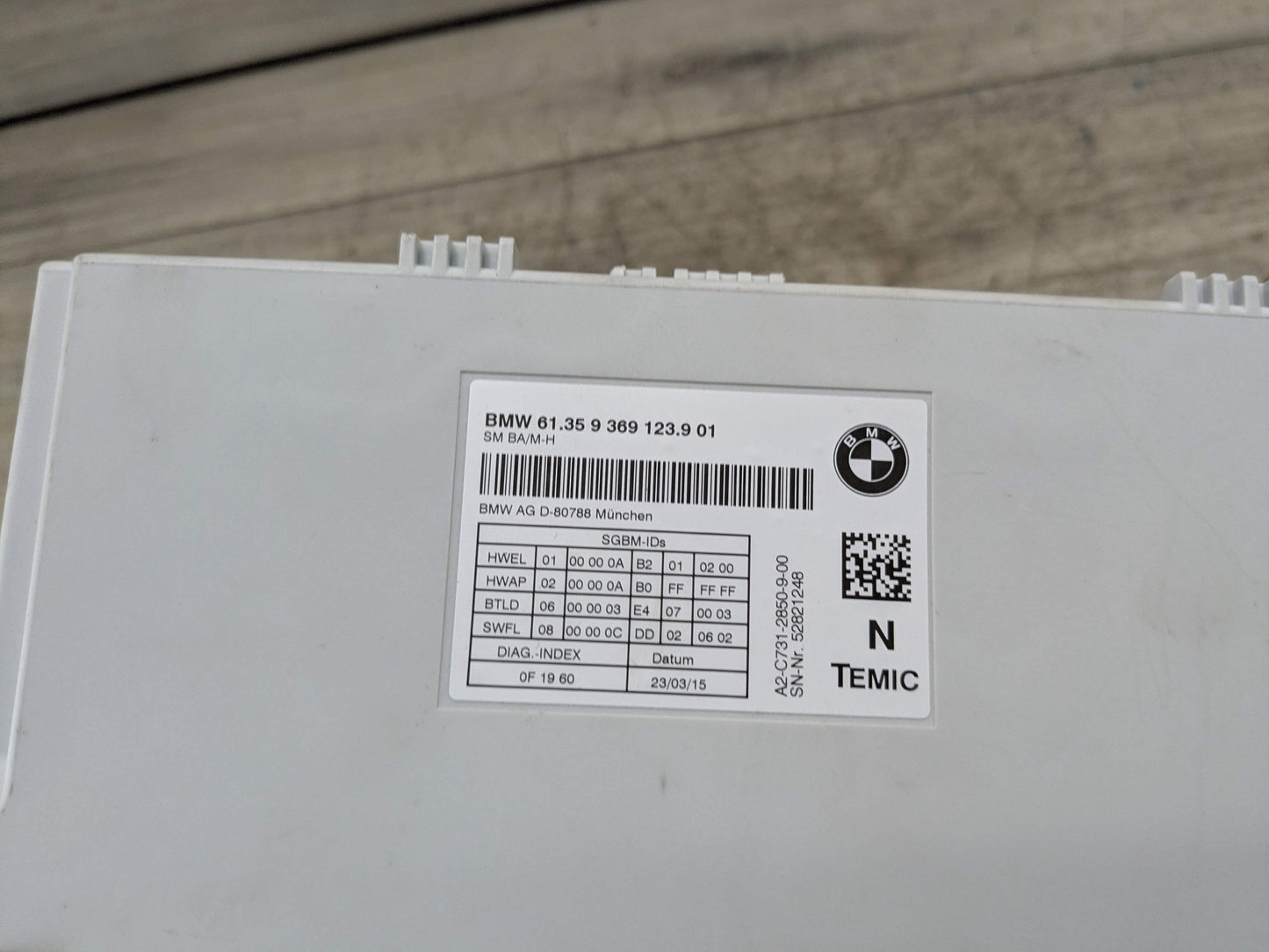 OEM BMW F06 F10 F23 F25 F30 F36 Front Left Right Power Heated Memory Seat Module
