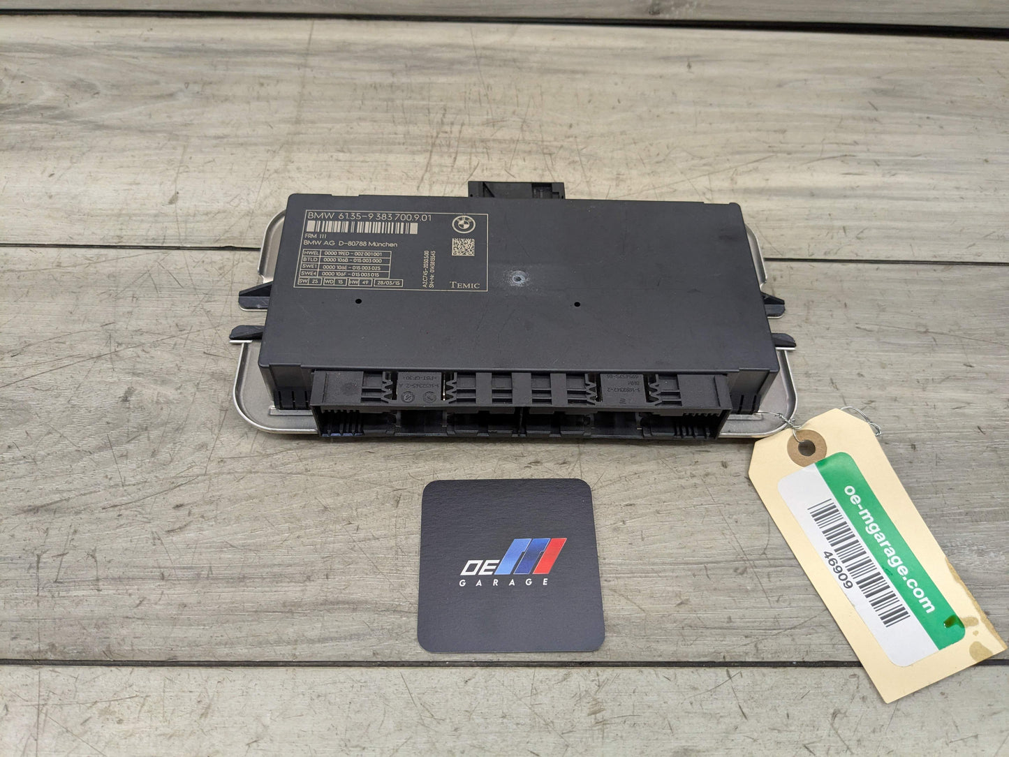 OEM BMW F02 F06 F10 F12 F13 F25 X3 Footwell Light Body Control Module BCM FRM3