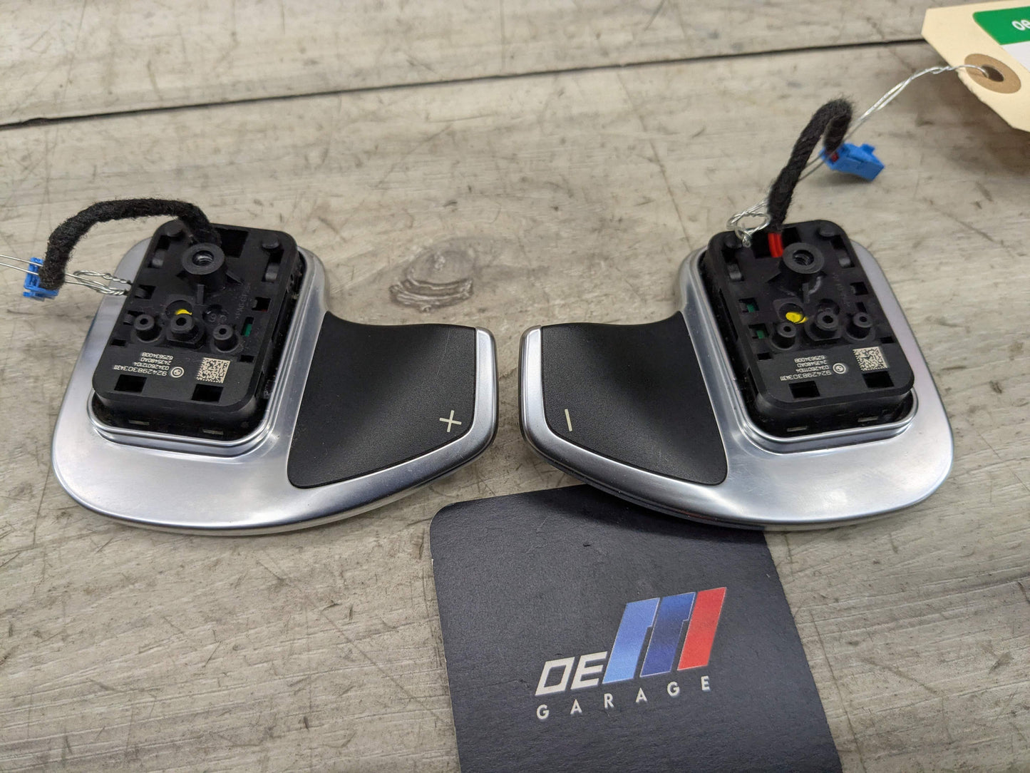 OEM BMW F15 F25 F30 F32 F33 F36 F48 X1 X3 X5 AT Paddle Shifter Plus Minus PAIR