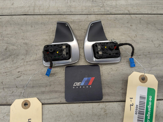 OEM BMW F15 F25 F30 F32 F33 F36 F48 X1 X3 X5 AT Paddle Shifter Plus Minus PAIR