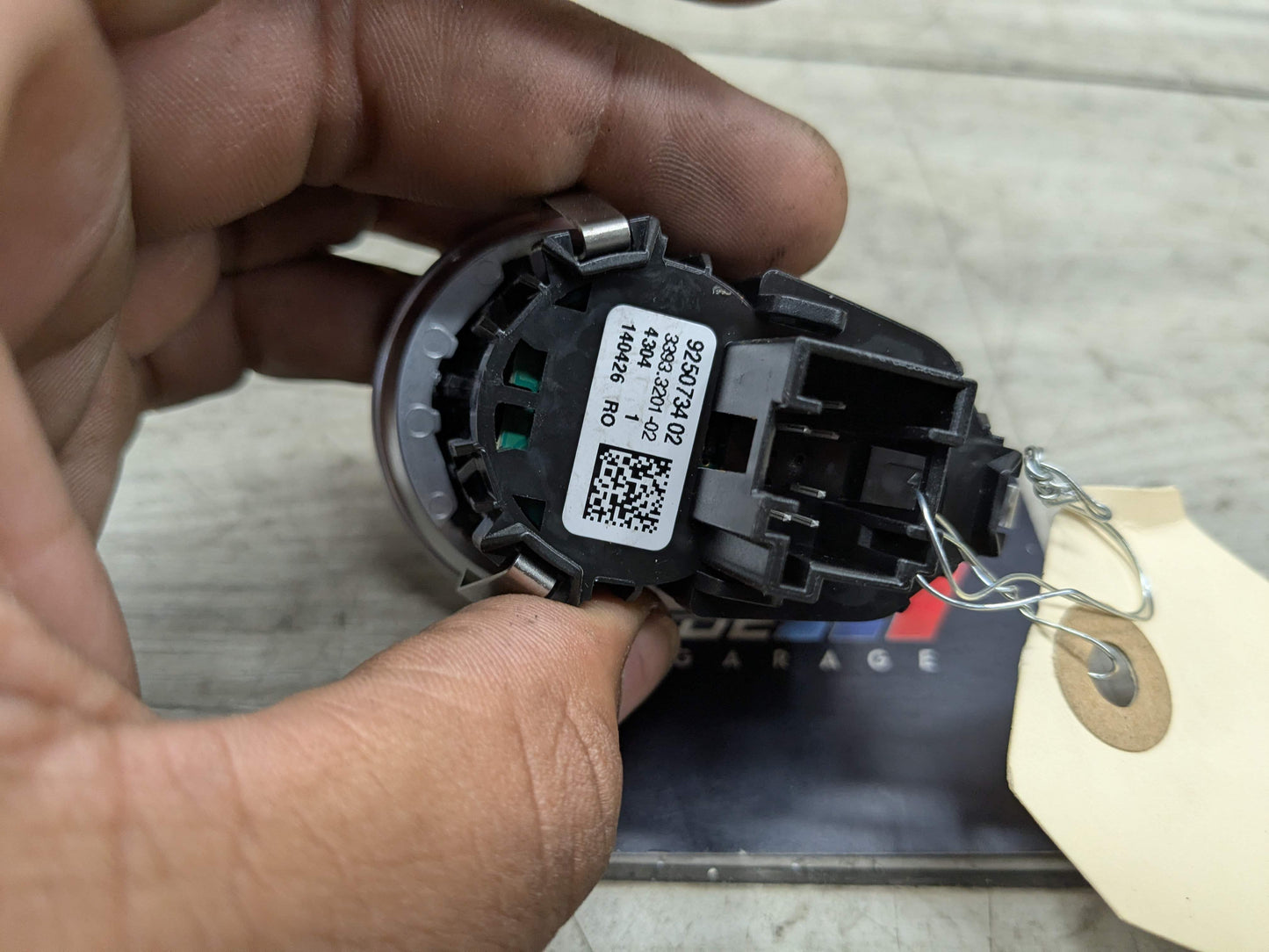 OEM BMW F22 F33 F80 F32 335 M3 M4 Auto Start Stop Ignition Button Switch Black