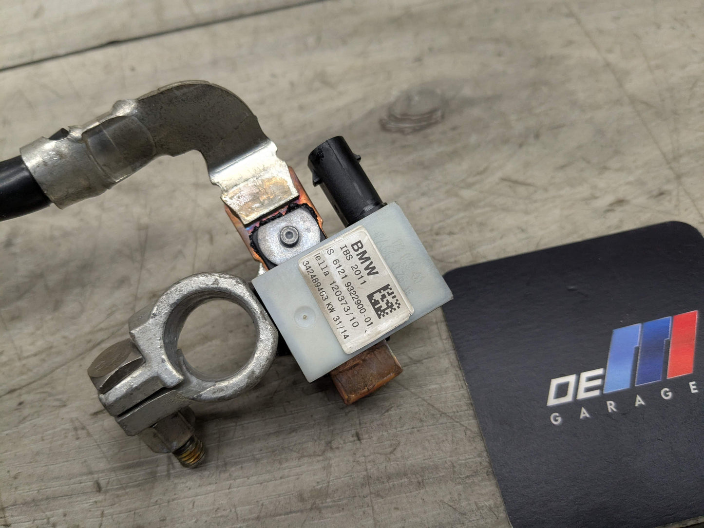 12-20 OEM BMW F22 F30 F32 F33 F36 F87 Negative Cable Terminal IBS Sensor Black