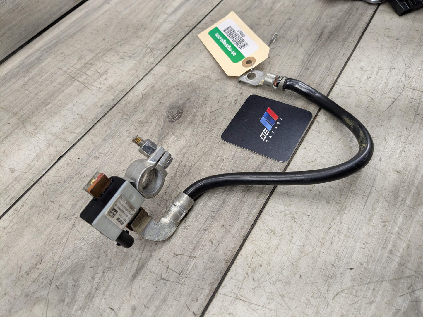 12-20 OEM BMW F22 F30 F32 F33 F36 F87 Negative Cable Terminal IBS Sensor Black