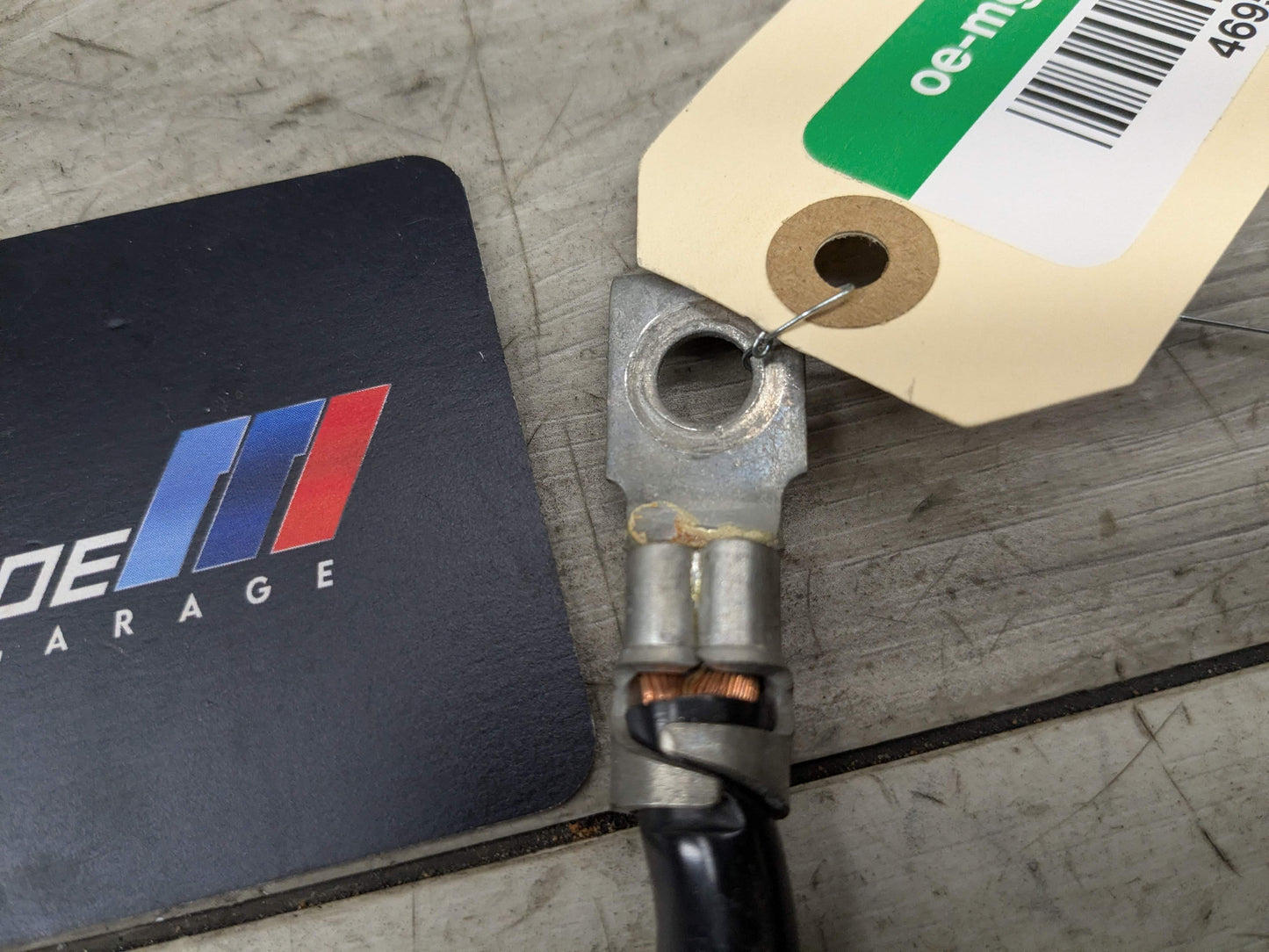 12-20 OEM BMW F22 F30 F32 F33 F36 F87 Negative Cable Terminal IBS Sensor Black