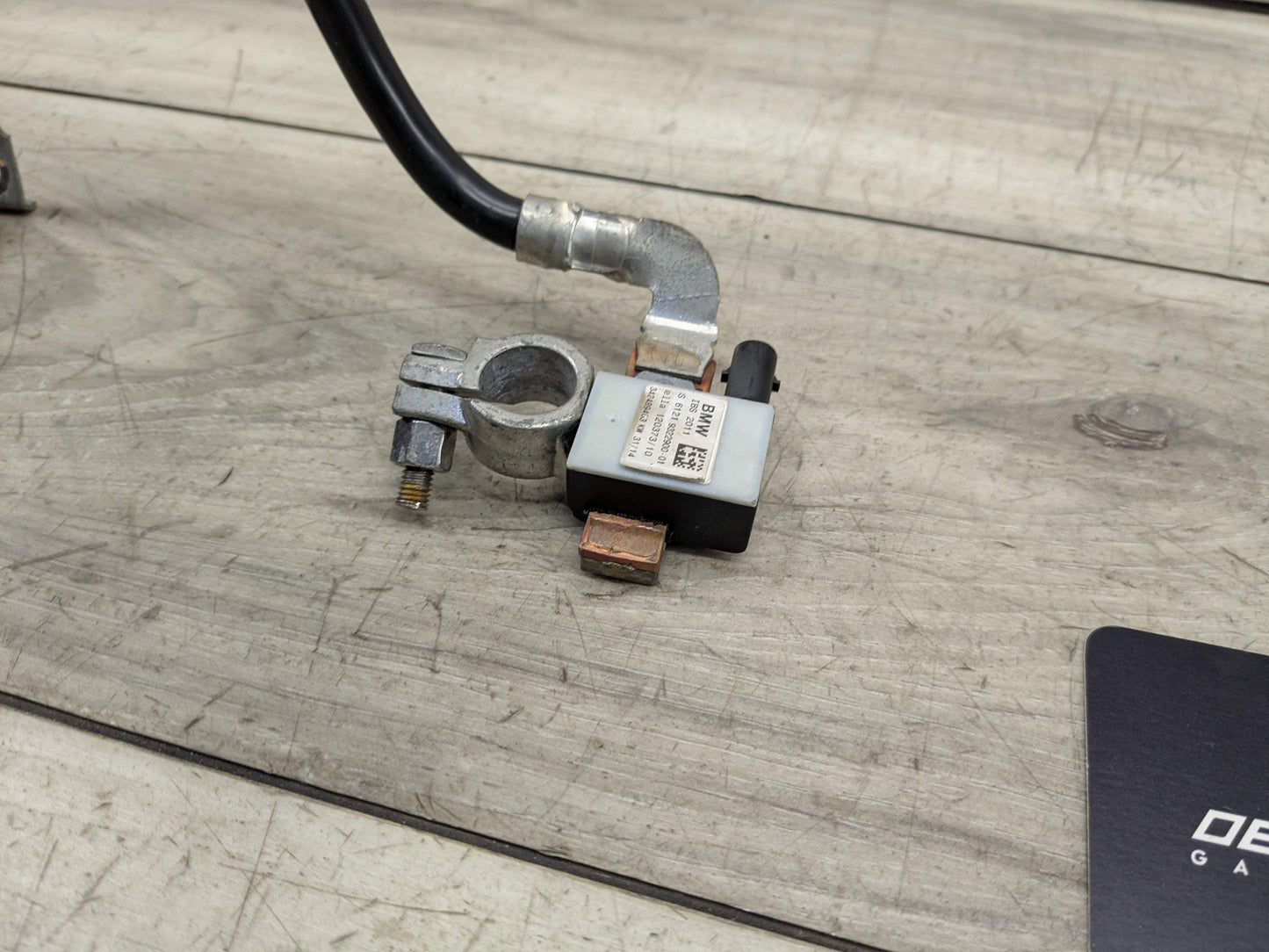 12-20 OEM BMW F22 F30 F32 F33 F36 F87 Negative Cable Terminal IBS Sensor Black