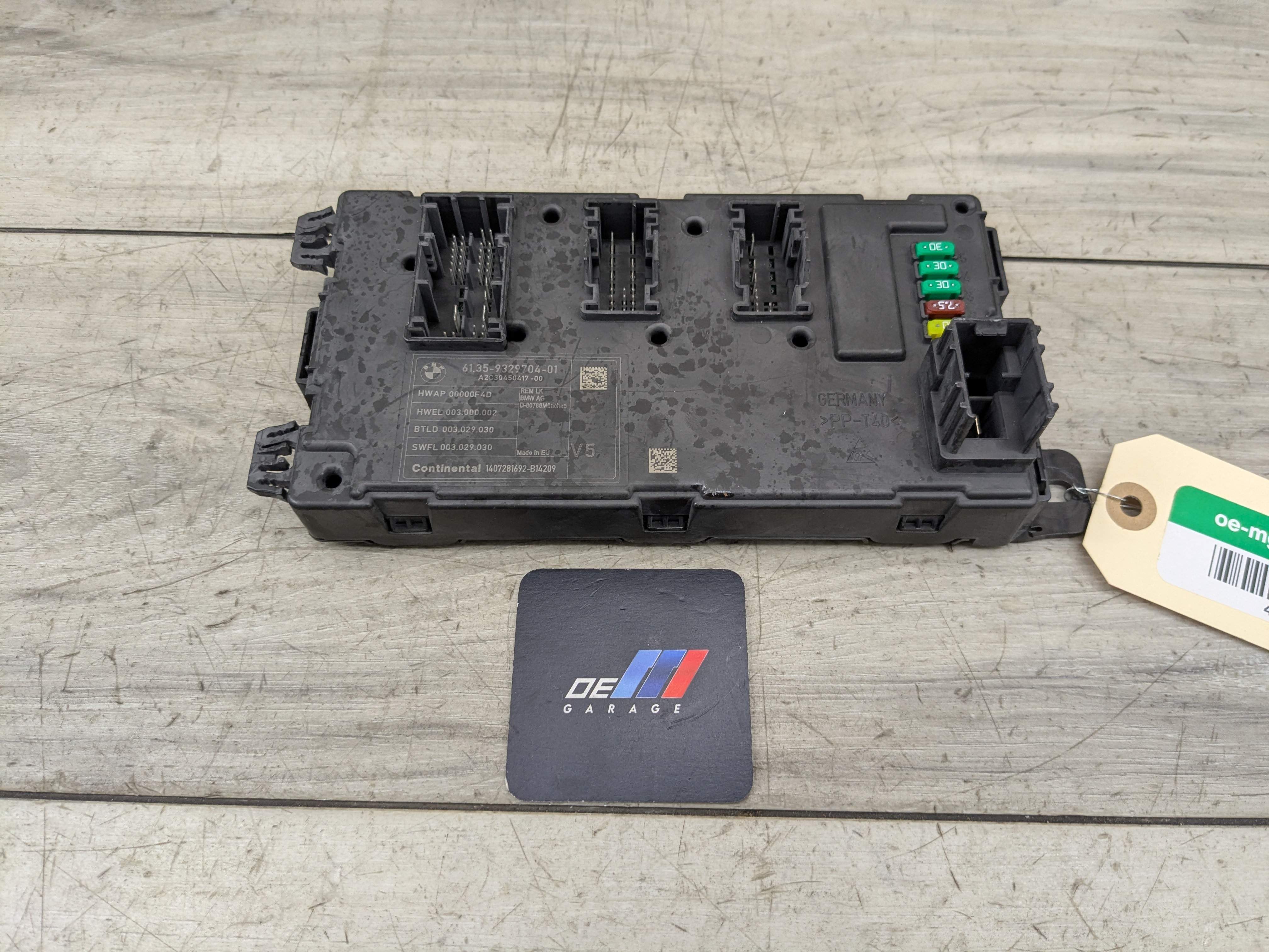 OEM BMW F30 F32 F36 F80 F82 REM Rear Body Control Unit Electronic Modu ...