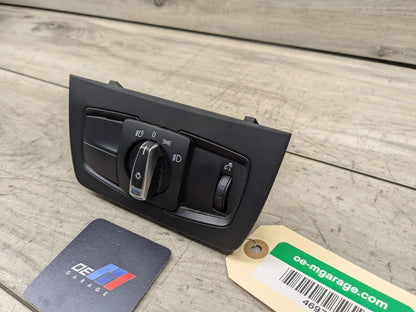 OEM BMW F22 F30 F32 F36 F80 Headlight Switch Control Panel Light Module BLACK
