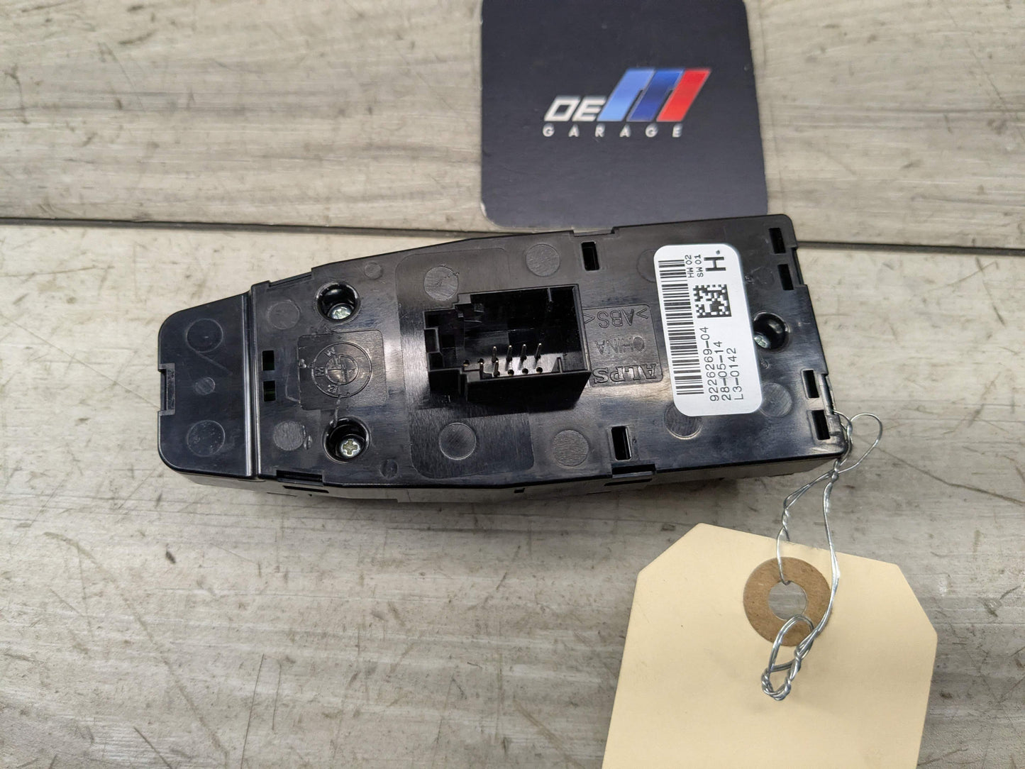 14-20 OEM BMW F32 F82 M4 Left Driver Side Master Window Switch Power Fold