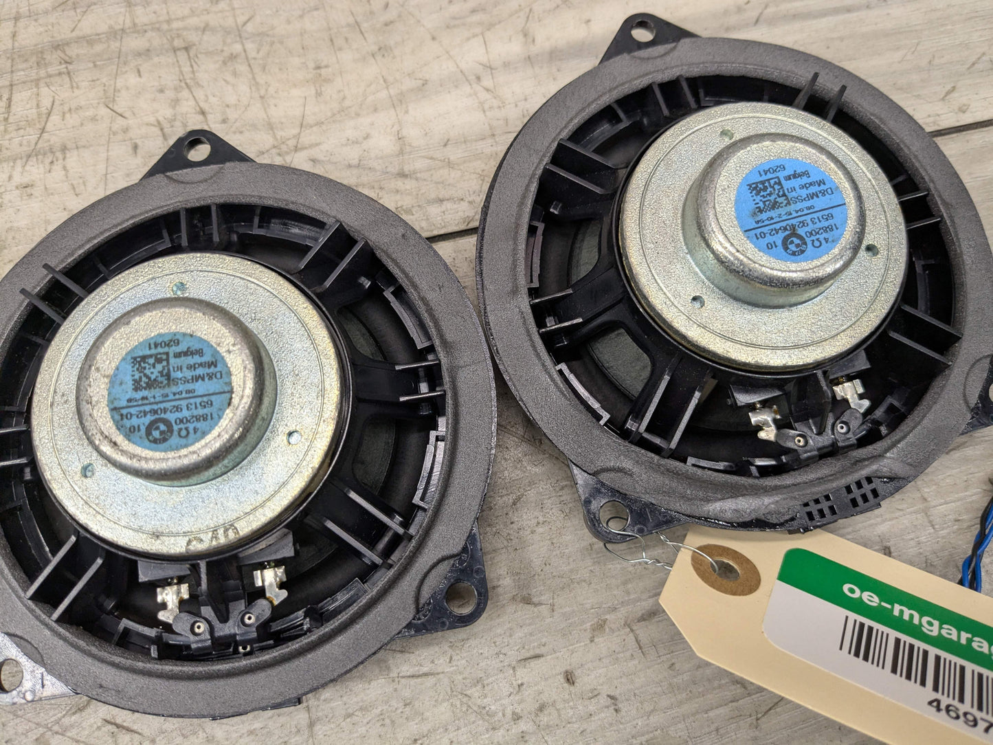 11-17 OEM BMW F25 F26 X3 X4 Stereo Audio Mid Range Speakers Hi-Fi SET