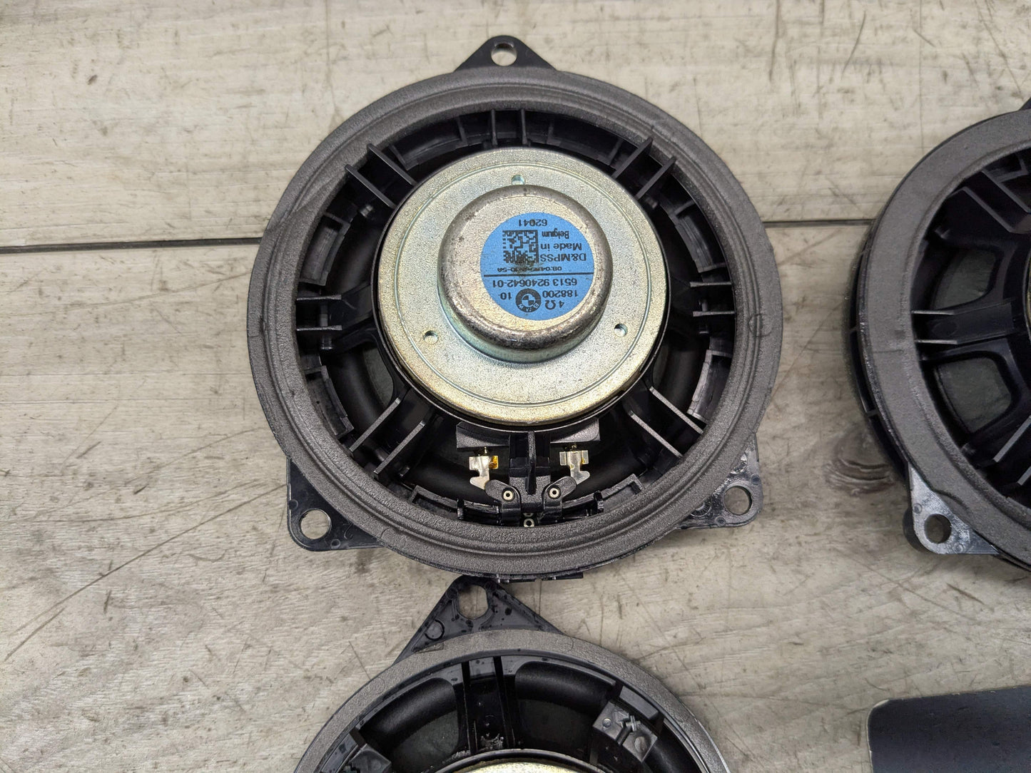 11-17 OEM BMW F25 F26 X3 X4 Stereo Audio Mid Range Speakers Hi-Fi SET