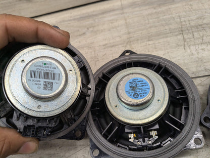 11-17 OEM BMW F25 F26 X3 X4 Stereo Audio Mid Range Speakers Hi-Fi SET