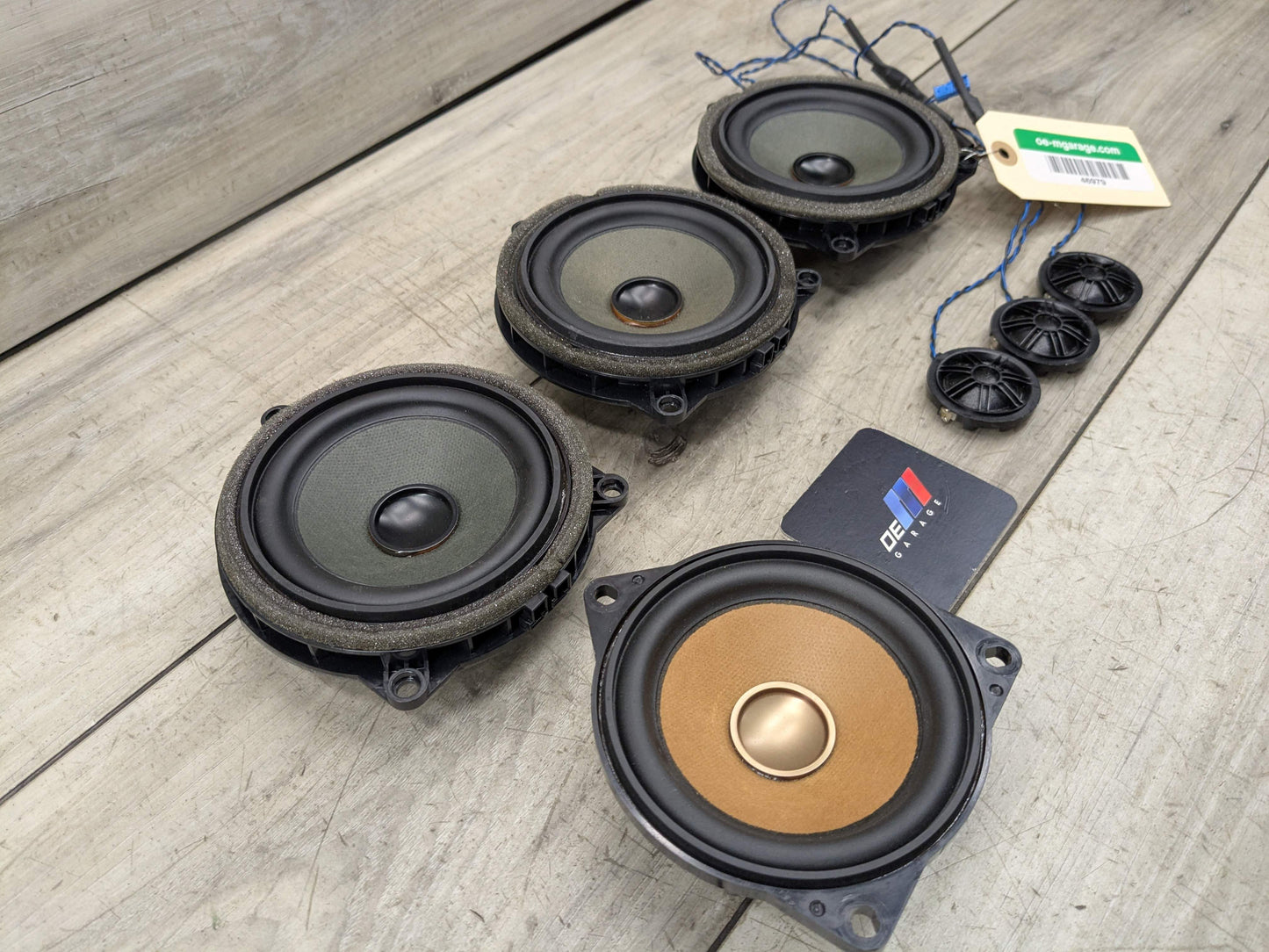 11-17 OEM BMW F25 F26 X3 X4 Stereo Audio Mid Range Speakers Hi-Fi SET