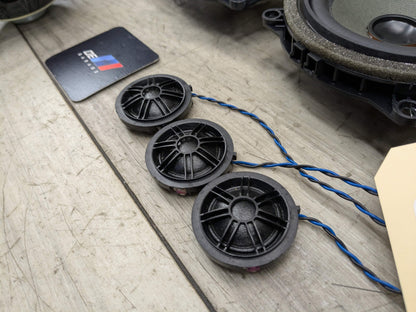 11-17 OEM BMW F25 F26 X3 X4 Stereo Audio Mid Range Speakers Hi-Fi SET