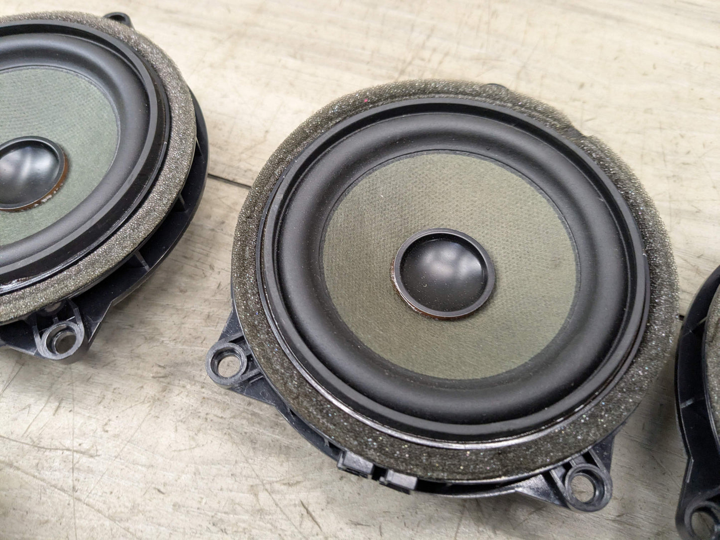 11-17 OEM BMW F25 F26 X3 X4 Stereo Audio Mid Range Speakers Hi-Fi SET