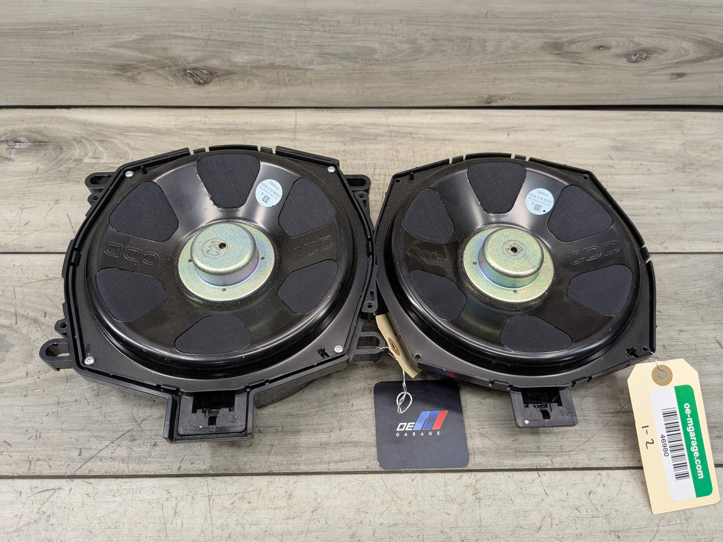 OEM BMW F15 F25 X3 X5 Bass Audio Speaker Speakers Sub Subwoofer Hi-Fi SET