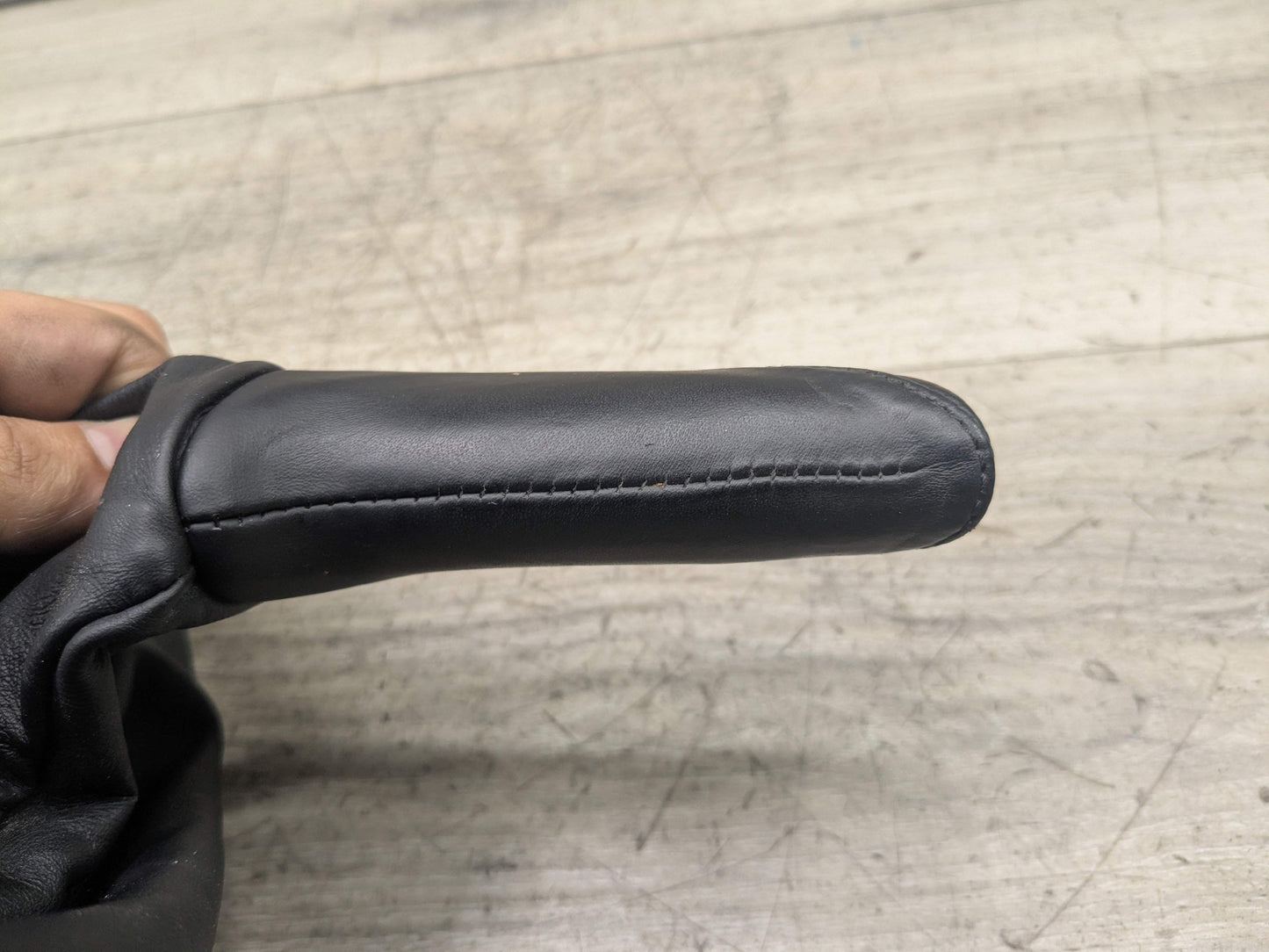 OEM BMW F30 F32 F33 F36 335 340 435 Boot Hand Brake Handle Cover Leather BLACK