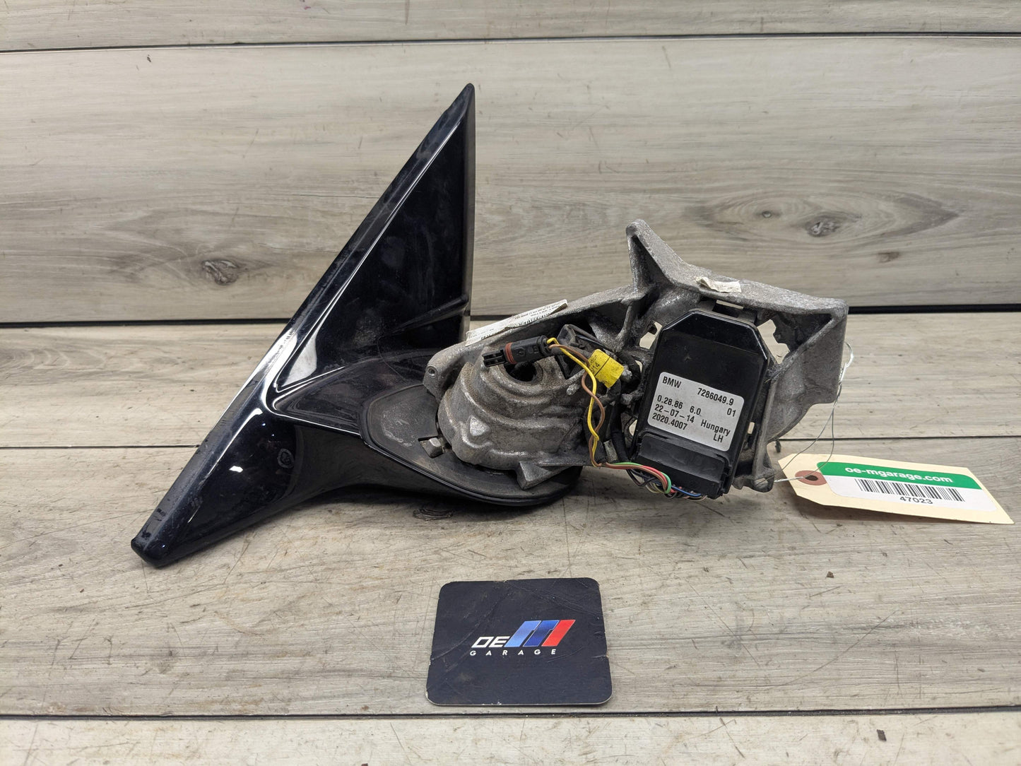 14-20 OEM BMW F32 F33 F36 Left Driver Side Mirror Auto Dip Shadow Line Housing