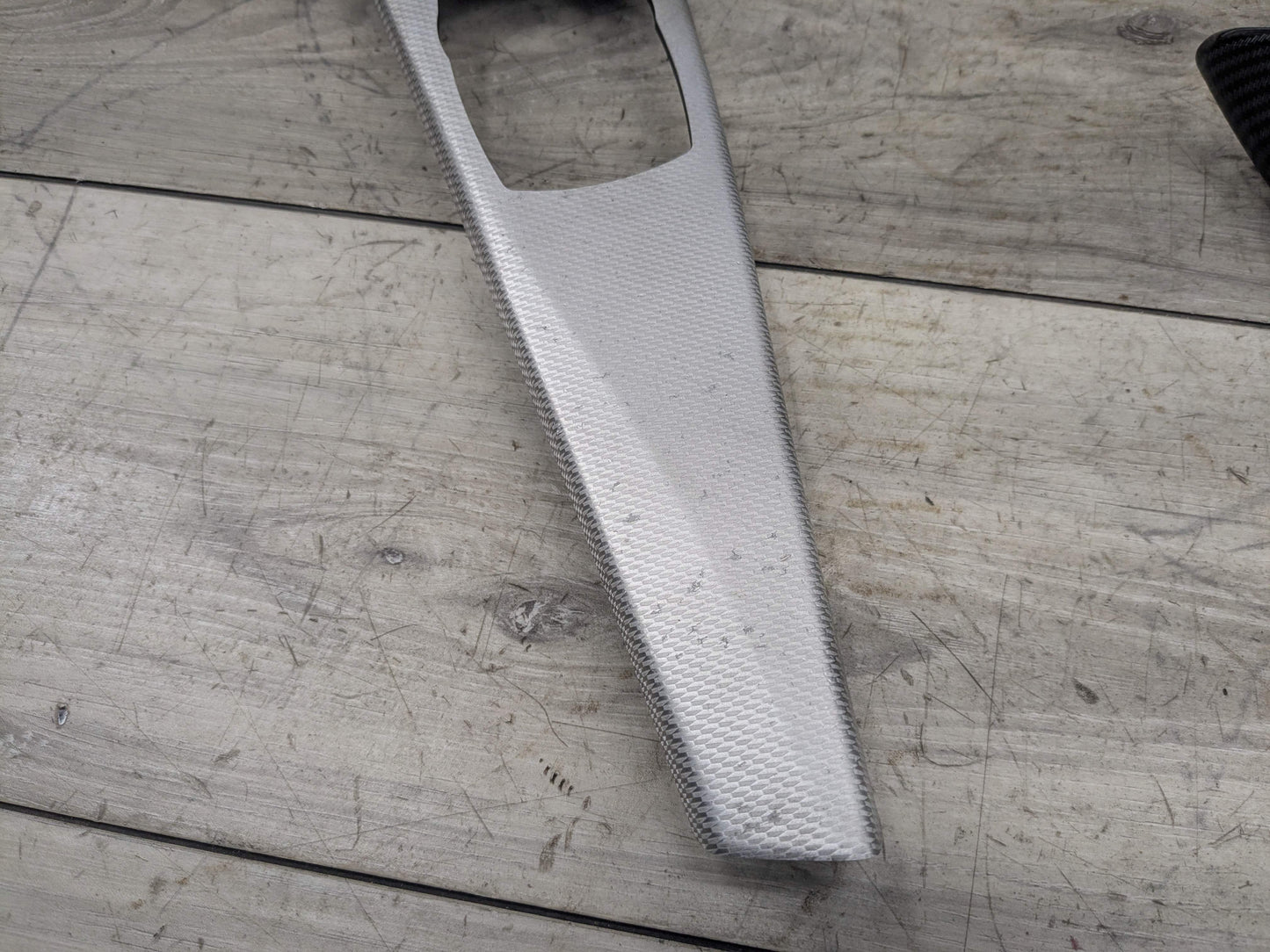 OEM BMW F30 F31 F32 F33 F36 Center Console Dash Door Interior Trim Aluminum SET