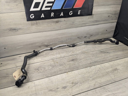 12-15 OEM BMW F30 F32 F36 335 435 N55 Engine Oil Cooler Hose Pipe Line