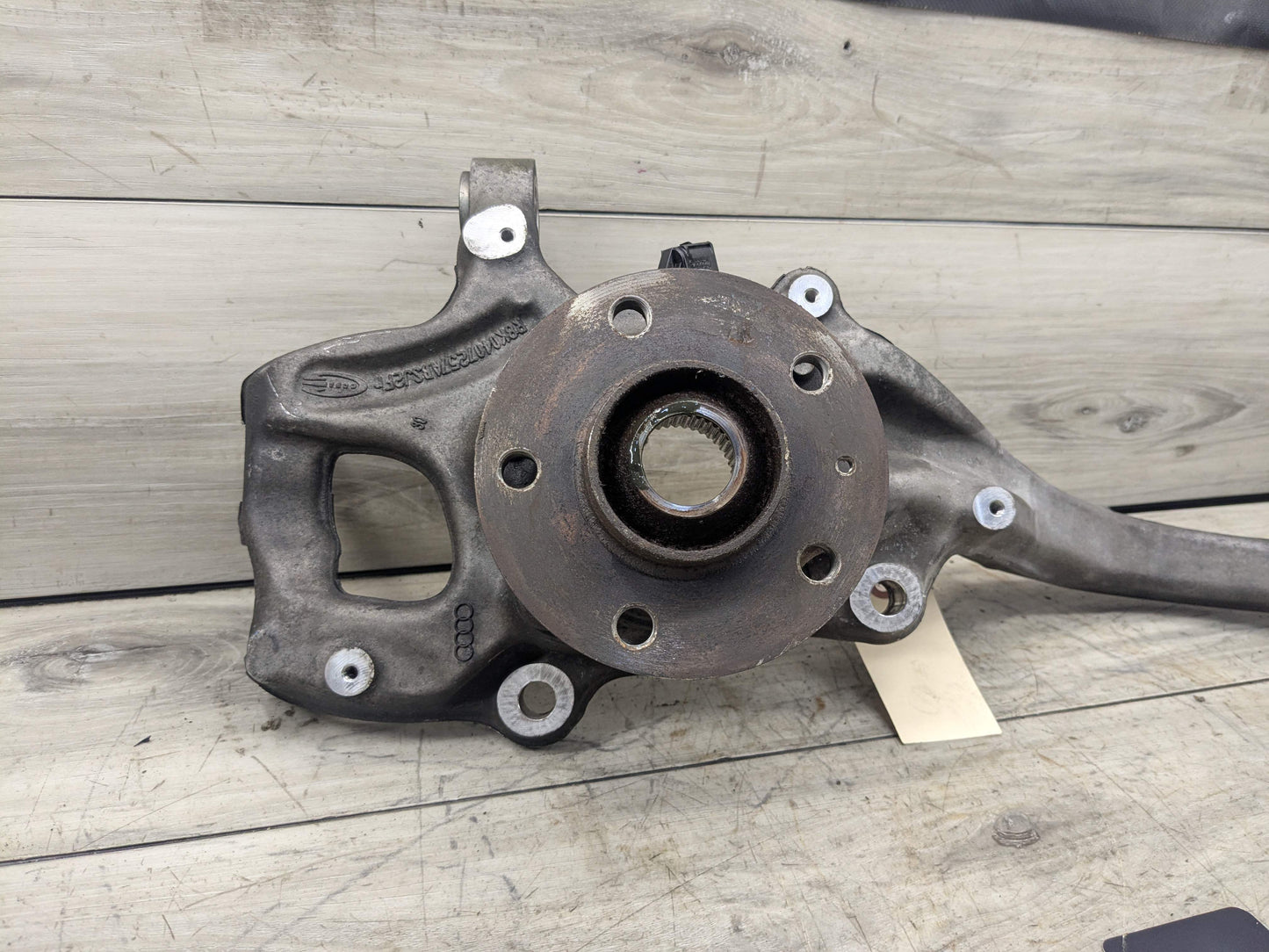 09-18 OEM AUDI A4 S4 S5 A6 S6 A7 S7 Q5 Front Left Driver Spindle Carrier Knuckle