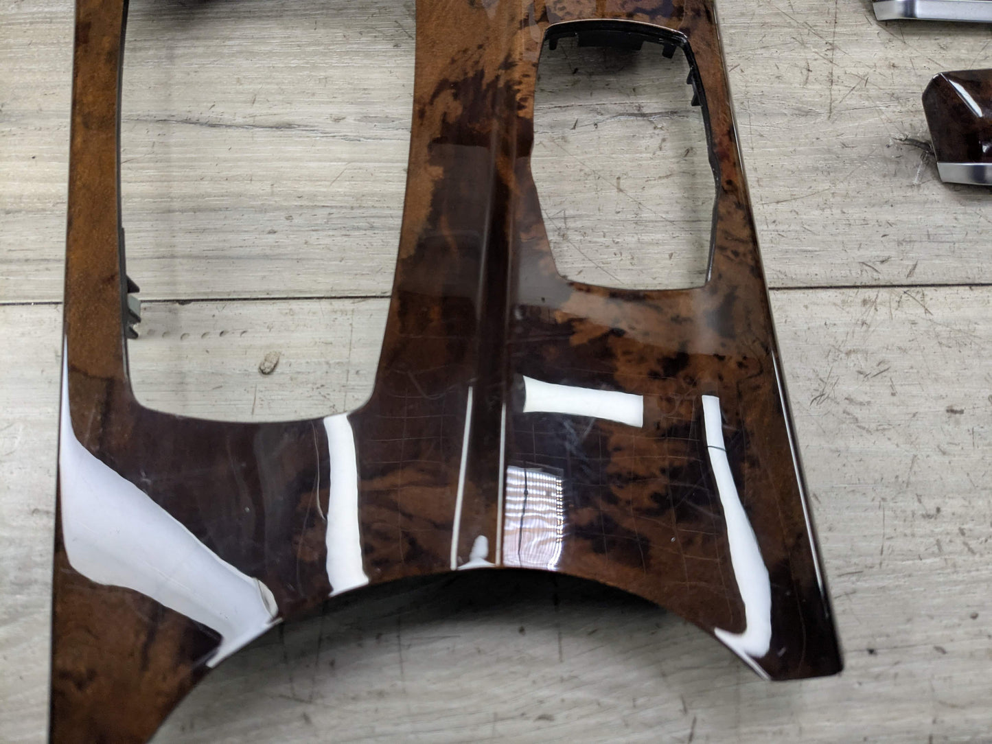 *OEM BMW F25 F26 X3 X4 Door Dashboard Center Console Shifter Panel Trim Wood SET