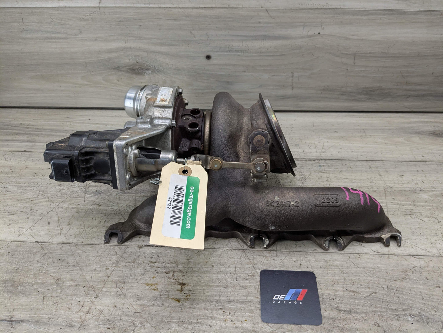 OEM BMW G01 G20 G22 G23 G26 G30 G42 330 430 530 Turbo Charger w Manifold B46 72K