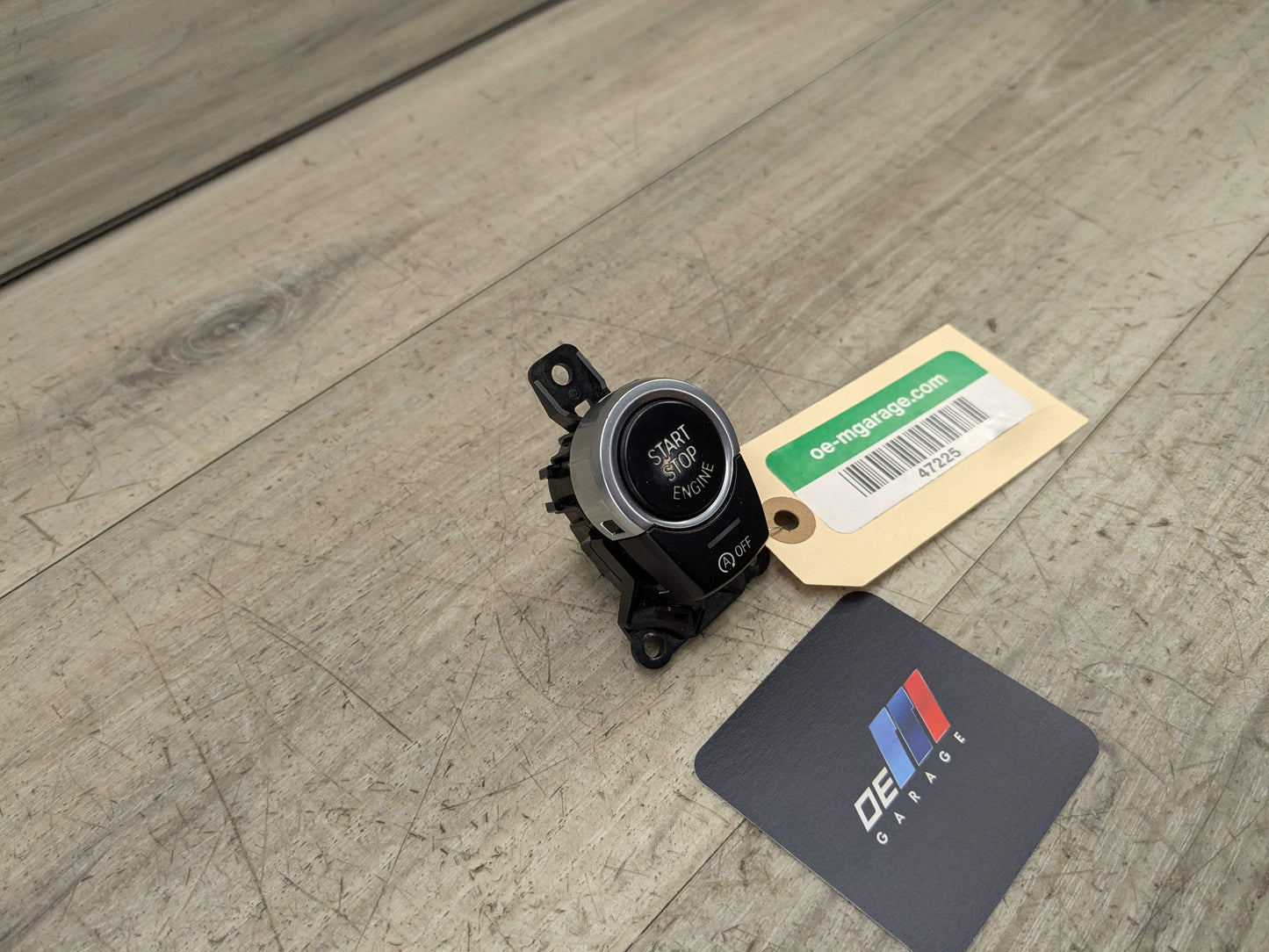 10-18 OEM BMW F10 F06 F13 M5 M6 F01 Engine Start Stop Button Switch Bezel